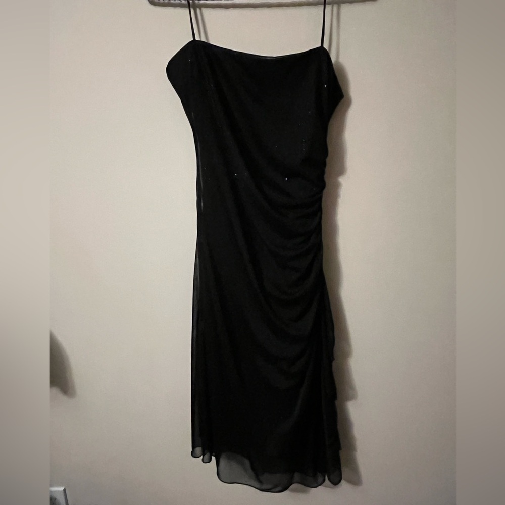Black party dress, size 8, Jessica brand